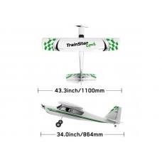 Радиоуправляемый самолет Volantex RC TrainStar Epoch 1100мм KIT
