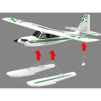 Радиоуправляемый самолет Volantex RC TrainStar Epoch 1100мм KIT