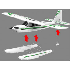 Радиоуправляемый самолет Volantex RC TrainStar Epoch 1100мм KIT