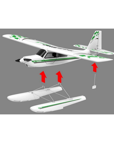 Радиоуправляемый самолет Volantex RC TrainStar Epoch 1100мм KIT
