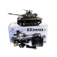 Р/У танк Heng Long 1/16 Walker Bulldog - M41A3 "Бульдог" 2.4G RTR