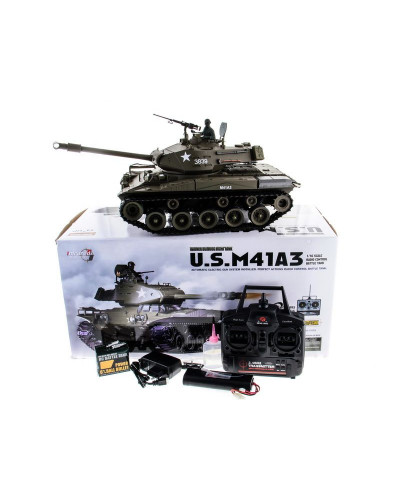 Р/У танк Heng Long 1/16 Walker Bulldog - M41A3 "Бульдог" 2.4G RTR Р/У танк Heng Long 1/16 Walker Bulldog - M41A3 "Бульдог" 2.4G RTR