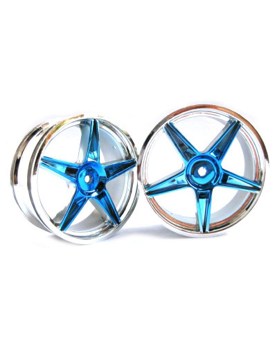 Комплект передних колес,  хром (06008PB+06009) 2шт.