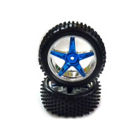 Комплект передних колес,  хром (06008PB+06009) 2шт.