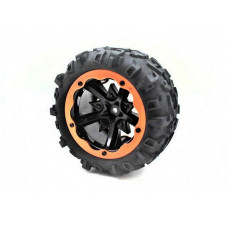 Колесо в сборе для Remo Hobby RH8035/36 (правое красное), 1шт.