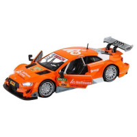Машина "АВТОПАНОРАМА" Audi RS 5 DTM,оранжевый, 1/32, свет, звук, инерция, в/к 17,5*13,5*9 см