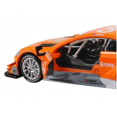 Машина "АВТОПАНОРАМА" Audi RS 5 DTM,оранжевый, 1/32, свет, звук, инерция, в/к 17,5*13,5*9 см