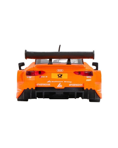 Машина "АВТОПАНОРАМА" Audi RS 5 DTM,оранжевый, 1/32, свет, звук, инерция, в/к 17,5*13,5*9 см