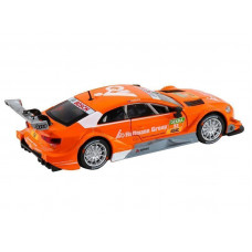Машина "АВТОПАНОРАМА" Audi RS 5 DTM,оранжевый, 1/32, свет, звук, инерция, в/к 17,5*13,5*9 см