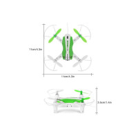 Р/У квадрокоптер Cheerson CX-17 WiFi RTF 2.4G (зеленый)