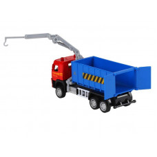 Машина "АВТОПАНОРАМА" VOLVO FM "Мусоровоз", синий, 1/72, инерция, в/к 17,5*13*6,5 см
