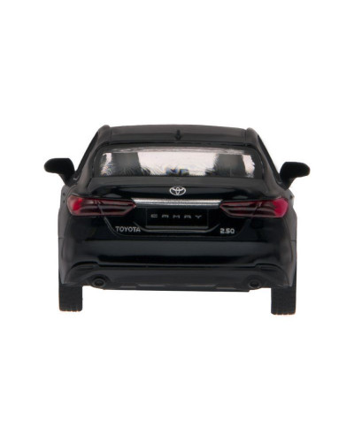 Машина "АВТОПАНОРАМА" Toyota Camry, черный, 1/43, откр. двери, инерция, в/к 17,5*12,5*6,5 см