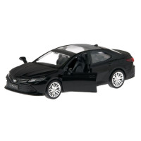 Машина "АВТОПАНОРАМА" Toyota Camry, черный, 1/43, откр. двери, инерция, в/к 17,5*12,5*6,5 см