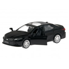 Машина "АВТОПАНОРАМА" Toyota Camry, черный, 1/43, откр. двери, инерция, в/к 17,5*12,5*6,5 см