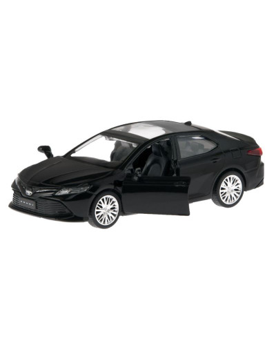 Машина "АВТОПАНОРАМА" Toyota Camry, черный, 1/43, откр. двери, инерция, в/к 17,5*12,5*6,5 см