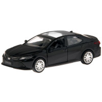 Машина "АВТОПАНОРАМА" Toyota Camry, черный, 1/43, откр. двери, инерция, в/к 17,5*12,5*6,5 см