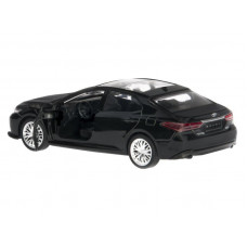 Машина "АВТОПАНОРАМА" Toyota Camry, черный, 1/43, откр. двери, инерция, в/к 17,5*12,5*6,5 см