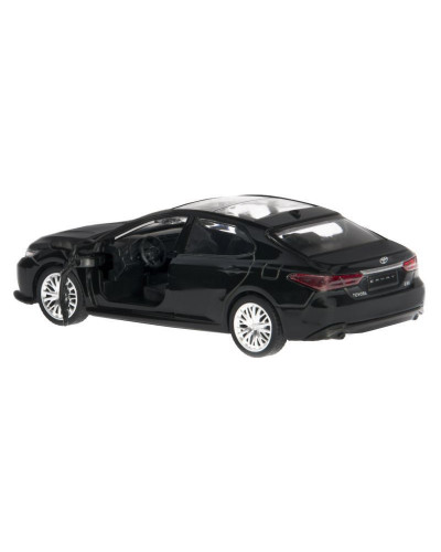 Машина "АВТОПАНОРАМА" Toyota Camry, черный, 1/43, откр. двери, инерция, в/к 17,5*12,5*6,5 см
