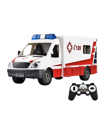 Радиоуправляемая машина Double Eagle скорая помощь 1:18 2.4G
