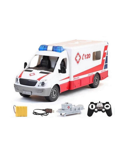 Радиоуправляемая машина Double Eagle скорая помощь 1:18 2.4G