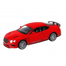 Машина "АВТОПАНОРАМА" Bentley Continental GT Supersports, красный, 1/32, в/к 17,5*12,5*6,5 см