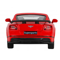 Машина "АВТОПАНОРАМА" Bentley Continental GT Supersports, красный, 1/32, в/к 17,5*12,5*6,5 см