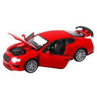Машина "АВТОПАНОРАМА" Bentley Continental GT Supersports, красный, 1/32, в/к 17,5*12,5*6,5 см