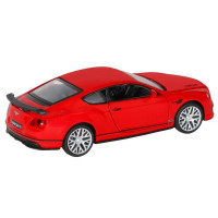 Машина "АВТОПАНОРАМА" Bentley Continental GT Supersports, красный, 1/32, в/к 17,5*12,5*6,5 см