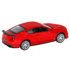 Машина "АВТОПАНОРАМА" Bentley Continental GT Supersports, красный, 1/32, в/к 17,5*12,5*6,5 см