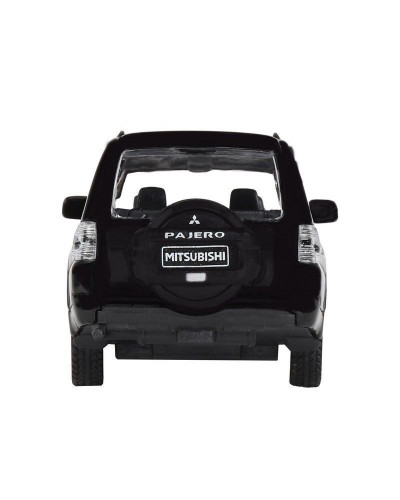 Машина "АВТОПАНОРАМА" Mitsubishi Pajero 4WD Tubro, черный, 1/43, инерция, в/к 17,5*12,5*6,5 см