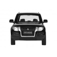 Машина "АВТОПАНОРАМА" Mitsubishi Pajero 4WD Tubro, черный, 1/43, инерция, в/к 17,5*12,5*6,5 см