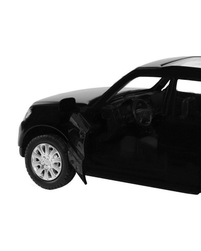 Машина "АВТОПАНОРАМА" Mitsubishi Pajero 4WD Tubro, черный, 1/43, инерция, в/к 17,5*12,5*6,5 см