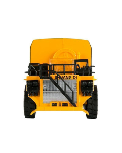 Машина "АВТОПАНОРАМА" КАРЬЕРНЫЙ МУСОРОВОЗ, желтый, 1/50, свет, звук, в/к 25*10*13 см