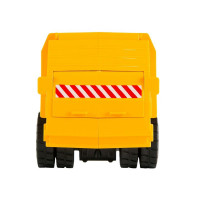 Машина "АВТОПАНОРАМА" КАРЬЕРНЫЙ МУСОРОВОЗ, желтый, 1/50, свет, звук, в/к 25*10*13 см