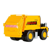 Машина "АВТОПАНОРАМА" КАРЬЕРНЫЙ МУСОРОВОЗ, желтый, 1/50, свет, звук, в/к 25*10*13 см