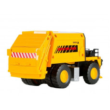 Машина "АВТОПАНОРАМА" КАРЬЕРНЫЙ МУСОРОВОЗ, желтый, 1/50, свет, звук, в/к 25*10*13 см