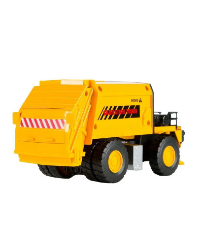 Машина "АВТОПАНОРАМА" КАРЬЕРНЫЙ МУСОРОВОЗ, желтый, 1/50, свет, звук, в/к 25*10*13 см