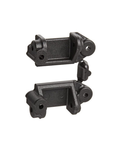 Хаб поворотного кулака RPM (пластик/черный) правый и левый: Stampede/Rustler