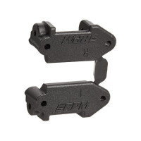 Хаб поворотного кулака RPM (пластик/черный) правый и левый: Stampede/Rustler