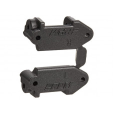 Хаб поворотного кулака RPM (пластик/черный) правый и левый: Stampede/Rustler