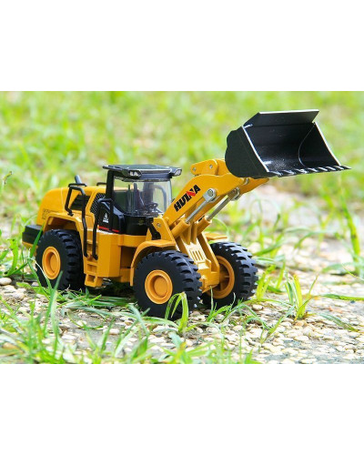 Металлический фронтальный погрузчик HUI NA TOYS 1/50 PRO