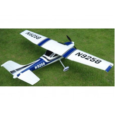 Радиоуправляемый самолет Top RC Cessna 182 500 class синяя 1410мм 2.4G 4-ch LiPo RTF