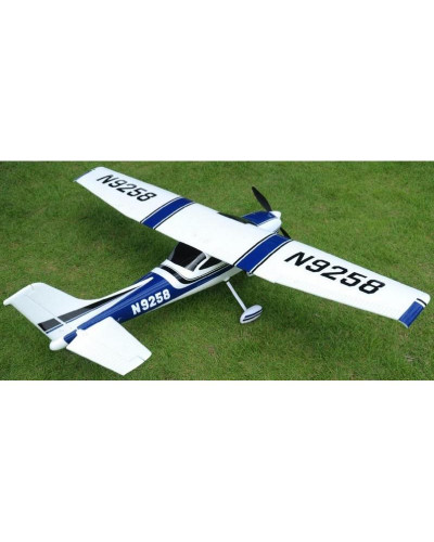 Радиоуправляемый самолет Top RC Cessna 182 500 class синяя 1410мм 2.4G 4-ch LiPo RTF
