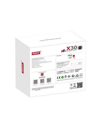 Р/У квадрокоптер Syma X30 с FPV трансляцией WiFi, GPS, 2.4G RTF