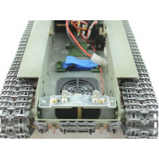 Р/У танк Taigen 1/16 ИС-2 модель 1944, СССР, зеленый, (для ИК танк. боя) 2.4G, деревян. коробка