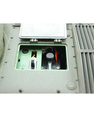 Р/У танк Taigen 1/16 ИС-2 модель 1944, СССР, зеленый, (для ИК танк. боя) 2.4G, деревян. коробка