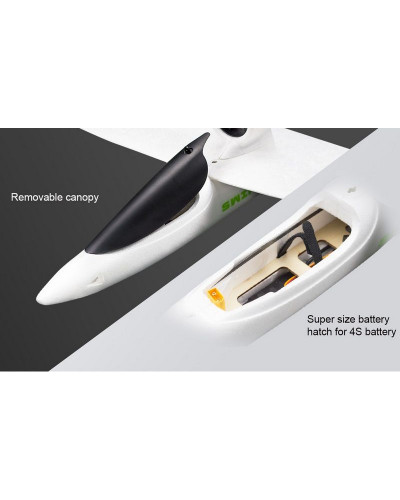 Радиоуправляемый планер Top RC Swift (EDF Power System) 1200мм PNP