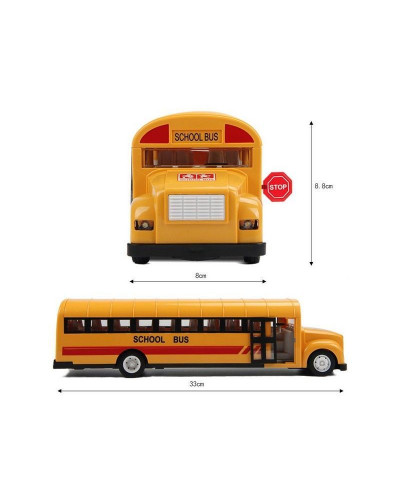 Радиоуправляемый школьный автобус Double Eagle 1:20 2.4G