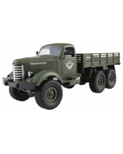 Радиоуправляемая машина JJRC Q60 Transporter (зеленый) 6WD 2.4G 1/16 RTR