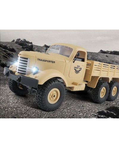 Радиоуправляемая машина JJRC Q60 Transporter (зеленый) 6WD 2.4G 1/16 RTR